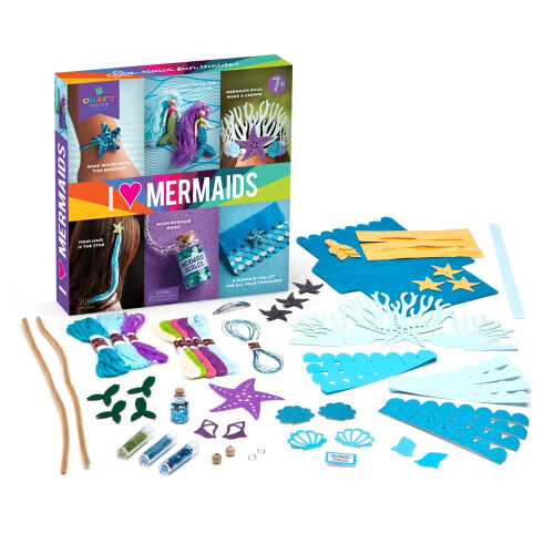 Craft-tastic Craft-tastic - Kit Mermaids - Include 6 Progetti a Tema Sirene 1