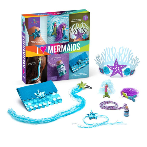 Craft-tastic Craft-tastic - Kit Mermaids - Include 6 Progetti a Tema Sirene 2