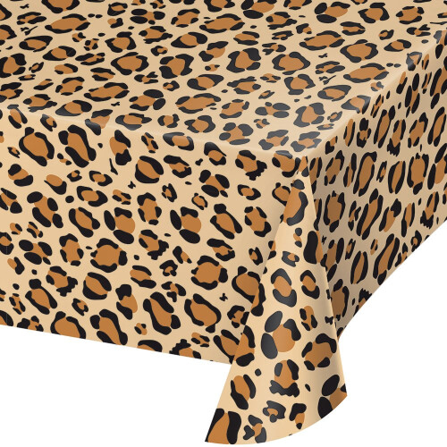 Creative Converting 329660 Leopard Anial Print plastikdug