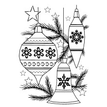 Collezione Francoise - Timbri Magici Trasparenti - Palline Classiche