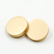 10 STK metal flad knap dame jakkes?t ulden frakke knap mandlig jakke knap skjorte jakkes?t bukser knap rund formet syknap (20 mm mat guld)
