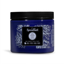 Speedball wasserlsliche Blockdruckfarbe, Prozesscyan, Pint