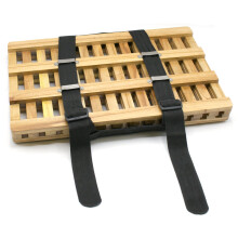 Marco de prensa de herbario de madera EISCO: 12 x 18 pulgadas con 2 correas de hebilla