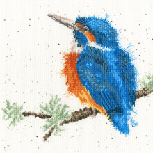 King of the River (XHD23) Cross Stitch Kit by Wrendale Designs