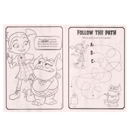 Disney Disney Vampirina Σετ Χρωματισμού - 3 Βιβλία Χρωματισμού και Αυτοκόλλητα 2