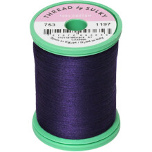 Sulky Cotton and Steel 50wt 660 yds Thread Mehrfarbig