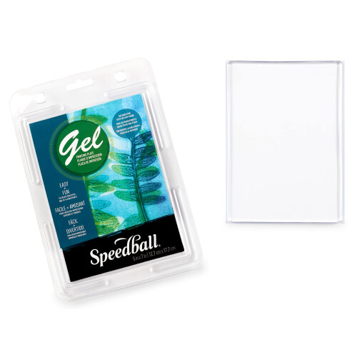 Speedball Gel Printing Plate 5"X7"- 1
