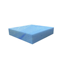 FoamRush 1" x 23" x 23" Gel Geheugen Schuim Inleg, Vierkante Pad, Topper, Zitkussen Vervanging