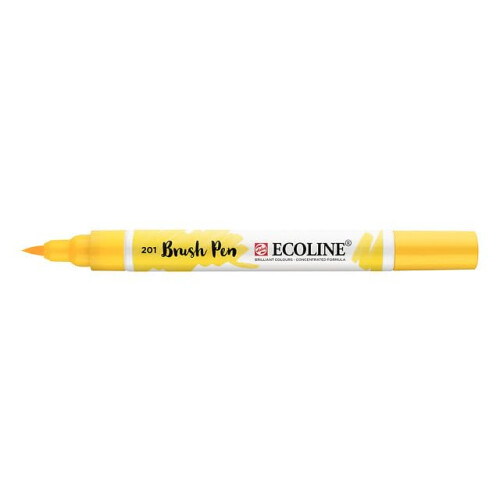 Ecoline Brush Pen Lichtgeel 201 (11502010) 1