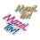 Bulk Roll Prismatic Stickers Mini Mazel Tov (100 gentagelser) 2