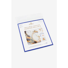 DMC Soluble Canvas 14 Count 8"X8.5"-White