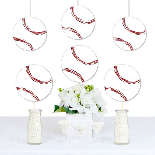 Batter Up - Baseball - Deko DIY Baby Shower oder Geburtstag - Set mit 20 2