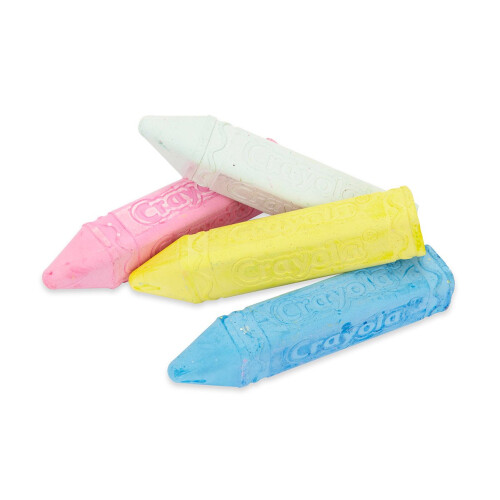 Crayola Crayola Sidewalk Chalk 4/Pkg Multi 2
