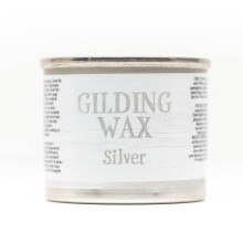 Dixie Belle Forgyldningsvoks | S?lv | Oliebaseret metallisk luksusglans til Sheen Shimmer p? DIY-projekter | Detaljeforst?rker til m?belbeslag tr