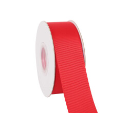 Ribbonitlux 1,5"" Nastro largo in gros-grain massiccio 25 iarde (250-Rosso) Set per confezioni regalo Decorazioni per feste Applicazioni di cucito