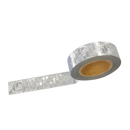 Wrapables S?lv Metallic Washi Masking Tape Fliser