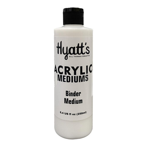Hyatt's acryl bindmiddel medium 8 ounce fles