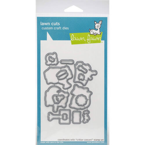 Lawn Cuts Custom Craft Die-Critter koncert 2