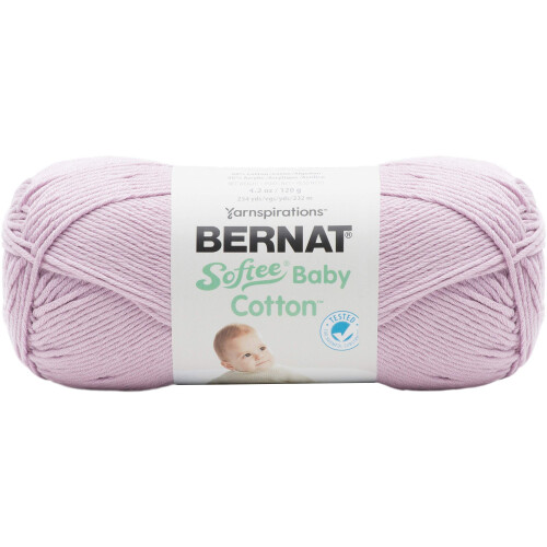 Bernat Softee Baby Bomuldsgarn Bl?d blomme