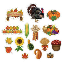 Beistle Thanksgiving Cutouts