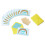 Papyrus takkekort med konvolutter Rainbow (12-Count) 2