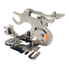 WeFoonLo 1 pcs Ruffler Sewing Machine Attachment Presser Foot for Low-Shank Brother Singer Babylock New Home Kenmore Janome White Juki Simplici