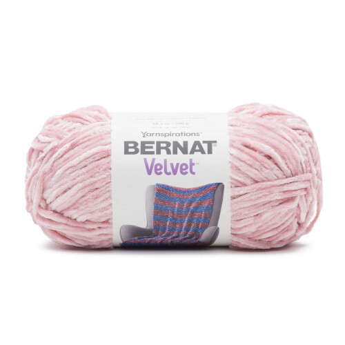 Hilo de terciopelo Bernat, 10.5 oz, 1 bola, Rosa suave