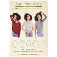 Naai House Seven Tabor V-halspatroon