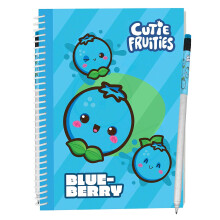 Sketch & Sniff Geurige schetsblokken (8.3" x 5.8") (Bosbes) van Scentco