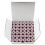 CleverDelights sort st?rrelse L Forviklede spoler - 144 stk. - Papsidet - 75D/2 (60WT) polyestertr?d - 3/8"""" x 13/16"""" 1