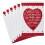 Hallmark Valentinstagskarten Set, Herz (6 Karten mit Umschlägen) 1