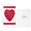 Hallmark Valentinstagskarten Set, Herz (6 Karten mit Umschlägen) 3