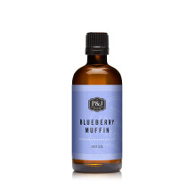 P&J Trading Duftl | Blaubeermuffinl 100 ml  Kerzendfte fr die Kerzenherstellung, Freshie Dfte, Seifenherstellungszubehr, Diffusorldfte