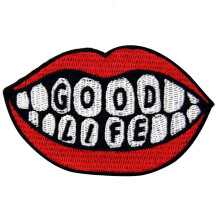 Naszywka Good Life haftowana odznaka zelazko na naszywce na godle