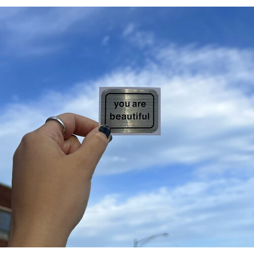 You Are Beautiful Stickers - Inspirerende Sticker Pack 1