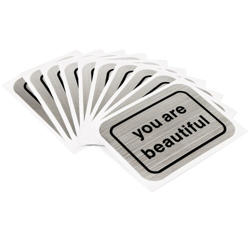 You Are Beautiful Stickers - Inspirerende Sticker Pack 2