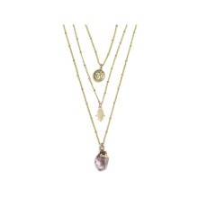 LaurDIY Mini Layered Necklace Kit Lila