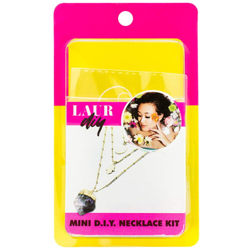 LaurDIY Mini Layered Necklace Kit Lila 2