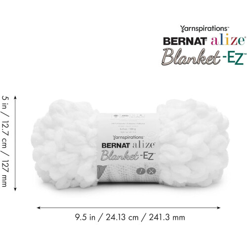 Bernat Alize Blanket-EZ Garn Wei 2