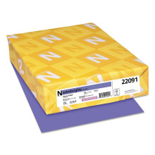 Astrobrights 22091 Farbkarton, 65 lb, 8 1/2 x 11, Venusviolett, 250 Blatt