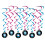 Beistle Rock & Roll Record Whirls 1