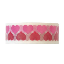 Allydrew Ruban de masquage dcoratif Washi Rose et rouge Saint-Valentin