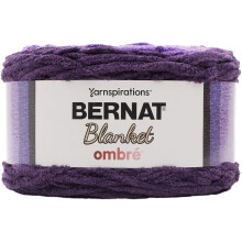 Bernat T?ppe Garn Aubergine Ombre