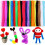Caydo 1000 Pieces Pipe Cleaners Assorted 20 Colors Chenille Stems Bulk 1