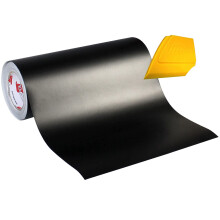 Rol van Matte Zwart Oracal 631 Verwijderbare Vinyl voor Alle Vinylsnijders (30cm x 15m met Detailer)