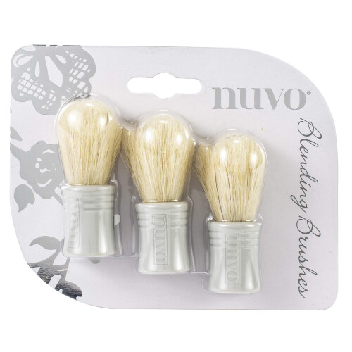 Tonic Studios Nuvo Blending Brushes 3/Pkg