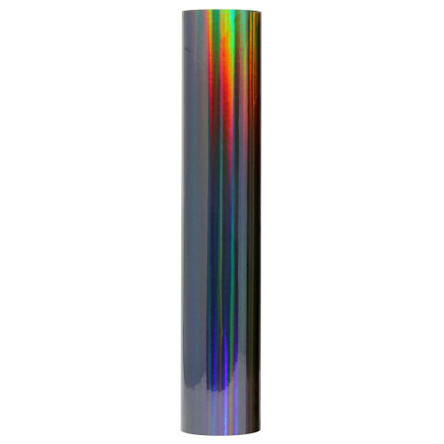 VViViD Deco65 Holographic Black Chrome Permanent Adhesive (12"" x 6ft) 1
