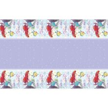 Jedinecn obdlnkov plastov kryt na stul Disney The Little Mermaid  54"""" x 84"""" 1 ks