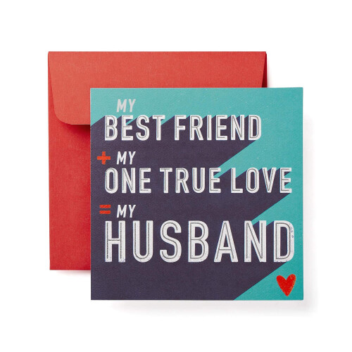 American Greetings Valentinstagskarte fr Ehemann (Can't Argue with Math)