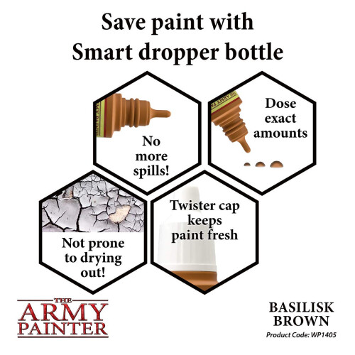 Army Painter Warpaint - Basilisk Brown 2